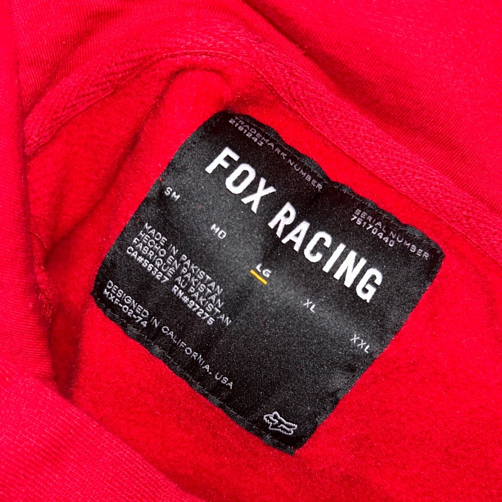 Men’s Fox Hoodie